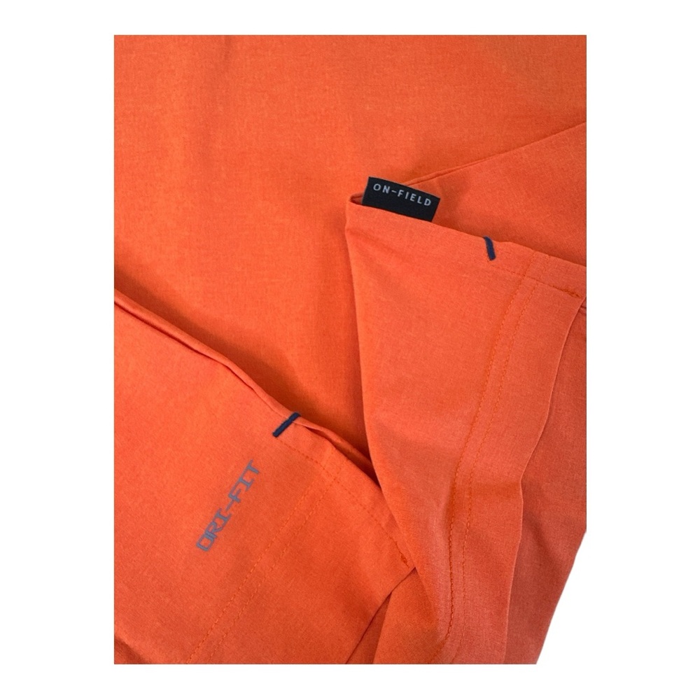 NIKE Dri-fit On-Field Orange Syracuse Polo Shirt Otto the Orangemen Size M - Picture 4 of 6